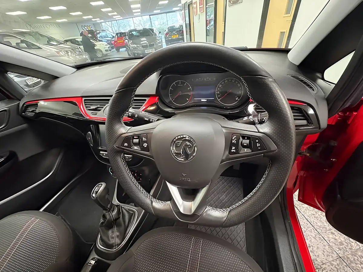 Used 2019 Vauxhall Corsa Sri Vx Line Nav Black Red - Interior and Exterior details 16