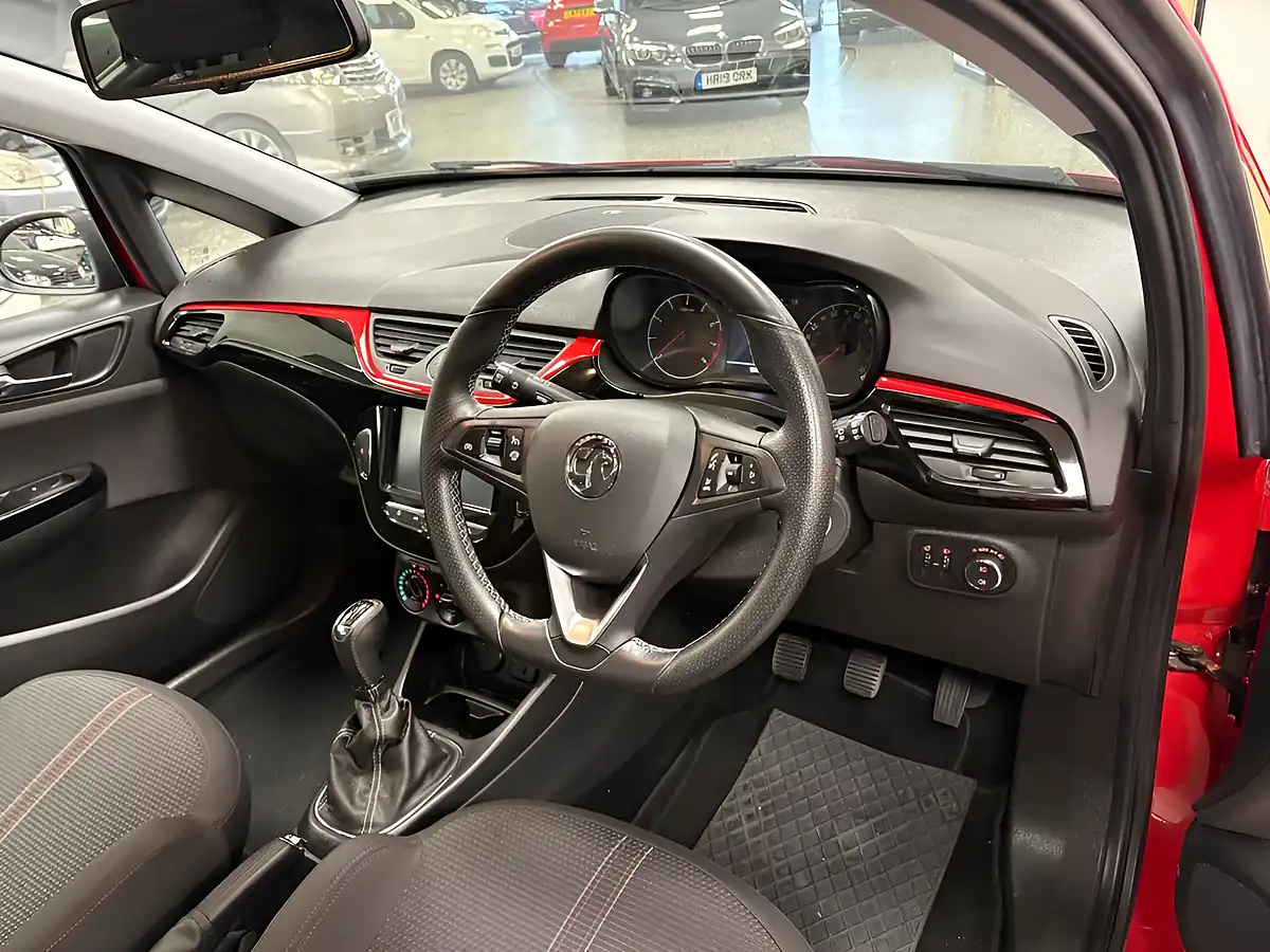Used 2019 Vauxhall Corsa Sri Vx Line Nav Black Red - Interior and Exterior details 2