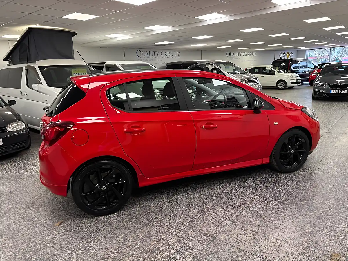 Used 2019 Vauxhall Corsa Sri Vx Line Nav Black Red - Interior and Exterior details 9
