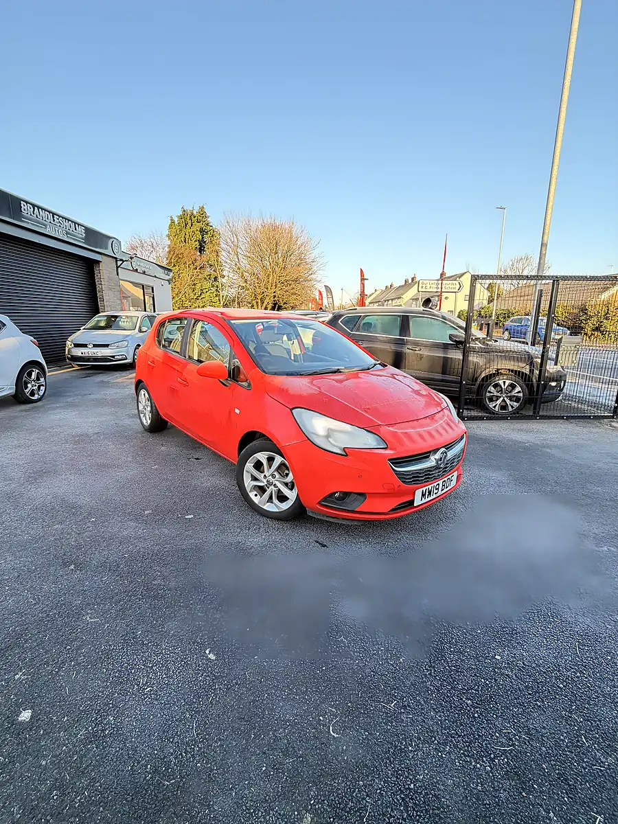 Used 2019 Vauxhall Corsa Sri Vx-Line Nav Black Red - Front View