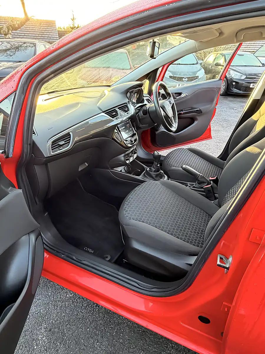Used 2019 Vauxhall Corsa Sri Vx-Line Nav Black Red - Interior and Exterior details 15