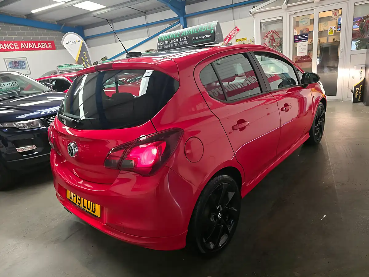 Used 2019 Vauxhall Corsa Sri Vx Line Nav Black Red - Interior and Exterior details 6