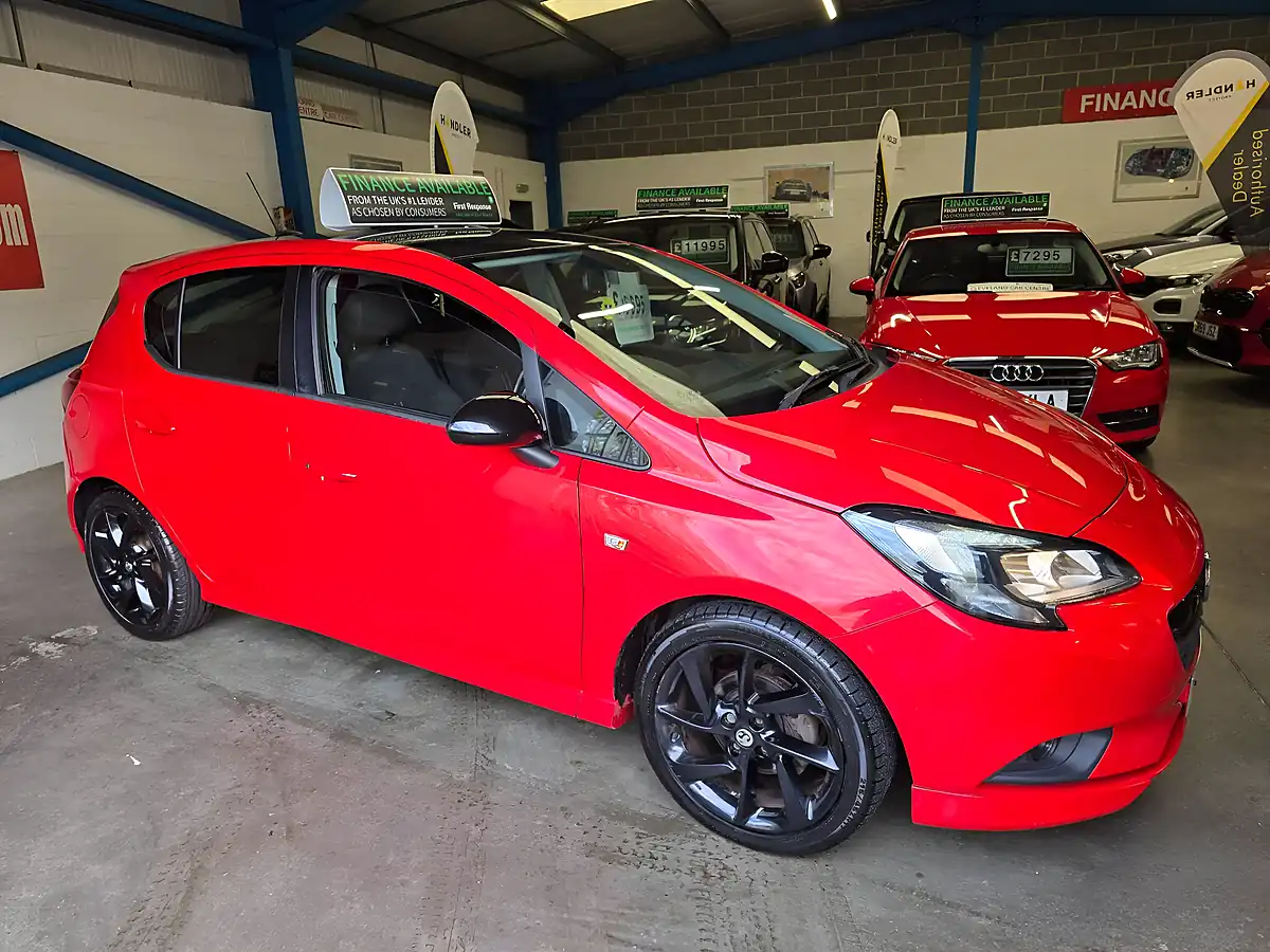 Used 2019 Vauxhall Corsa Sri Vx Line Nav Black Red - Interior and Exterior details 8