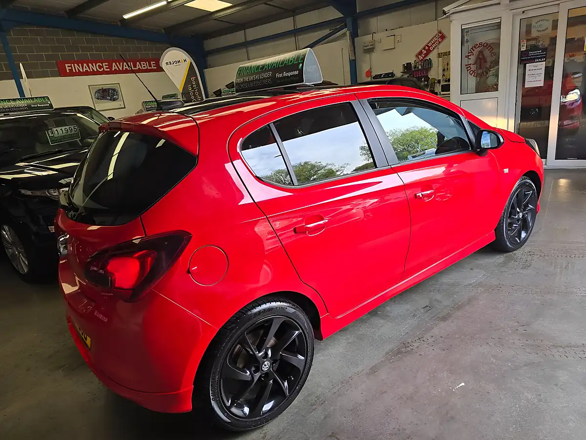 Used 2019 Vauxhall Corsa Sri Vx Line Nav Black Red - Interior and Exterior details 9