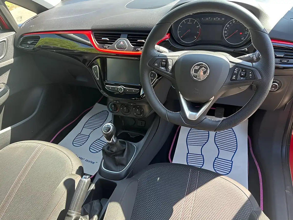 Used 2019 Vauxhall Corsa Sri Vx Line Nav Black Red - Interior and Exterior details 19