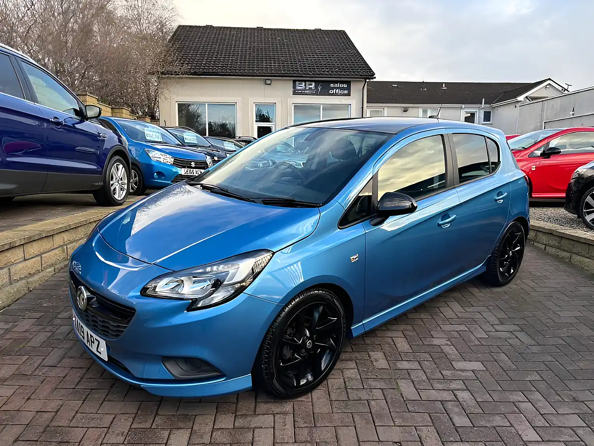 Used 2019 Vauxhall Corsa Sri Vx Line Nav Blue - Front View