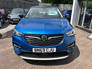 Used 2019 Vauxhall Grandland X Sport Nav Blue - Interior and Exterior details 2