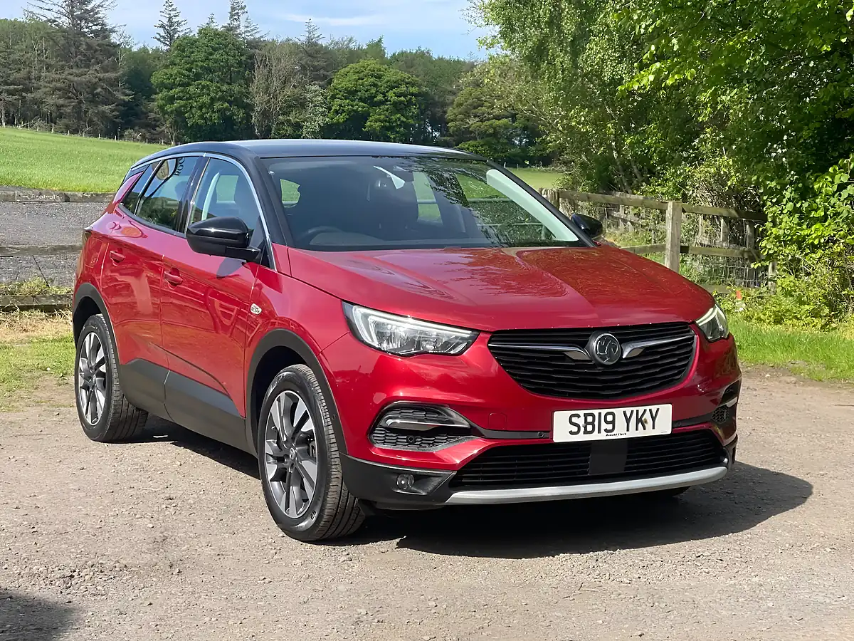 Used 2019 Vauxhall Grandland X Sport Nav Red - Front View