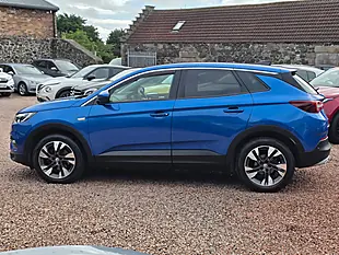 Used 2019 Vauxhall Grandland X Sport Nav Topaz Blue Metallic - Interior and Exterior details 14