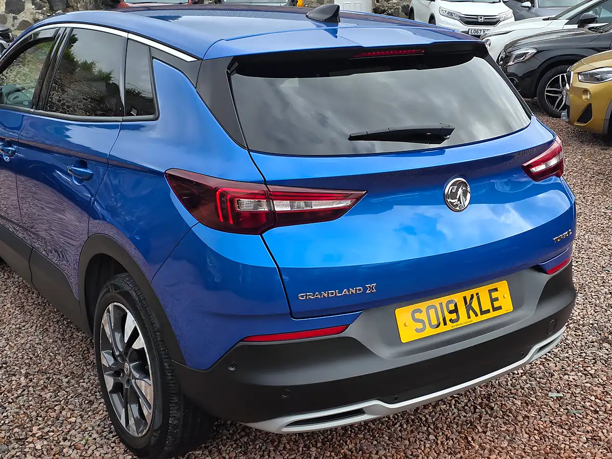 Used 2019 Vauxhall Grandland X Sport Nav Topaz Blue Metallic - Interior and Exterior details 16