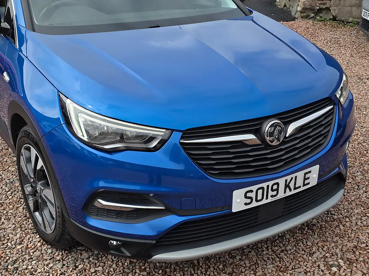 Used 2019 Vauxhall Grandland X Sport Nav Topaz Blue Metallic - Interior and Exterior details 2