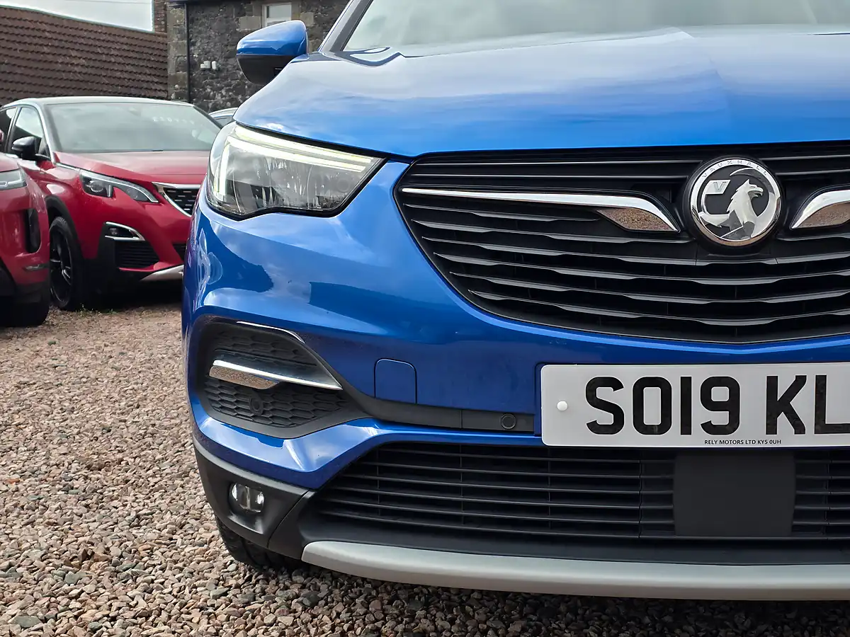 Used 2019 Vauxhall Grandland X Sport Nav Topaz Blue Metallic - Interior and Exterior details 4
