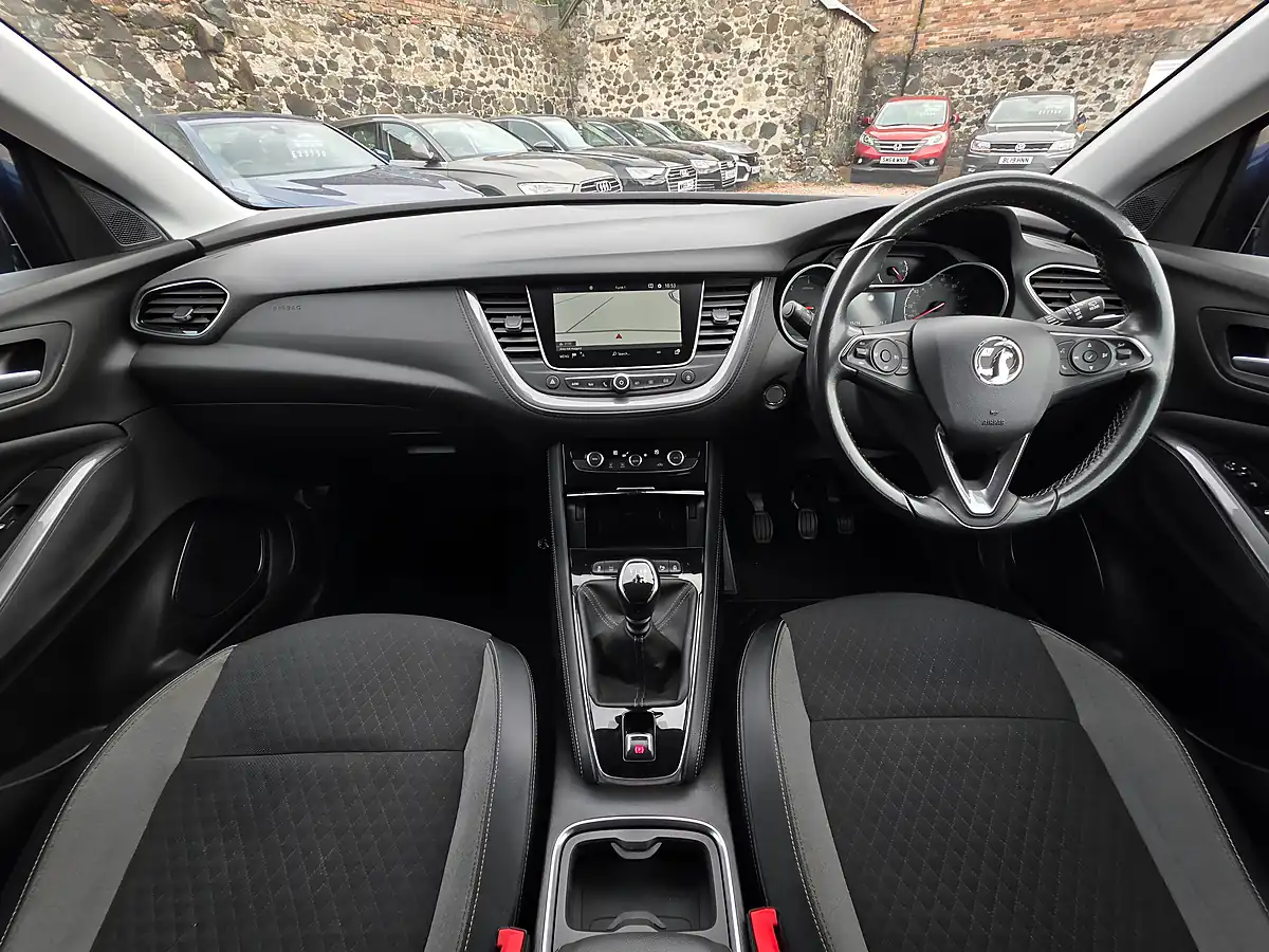 Used 2019 Vauxhall Grandland X Sport Nav Topaz Blue Metallic - Interior and Exterior details 7