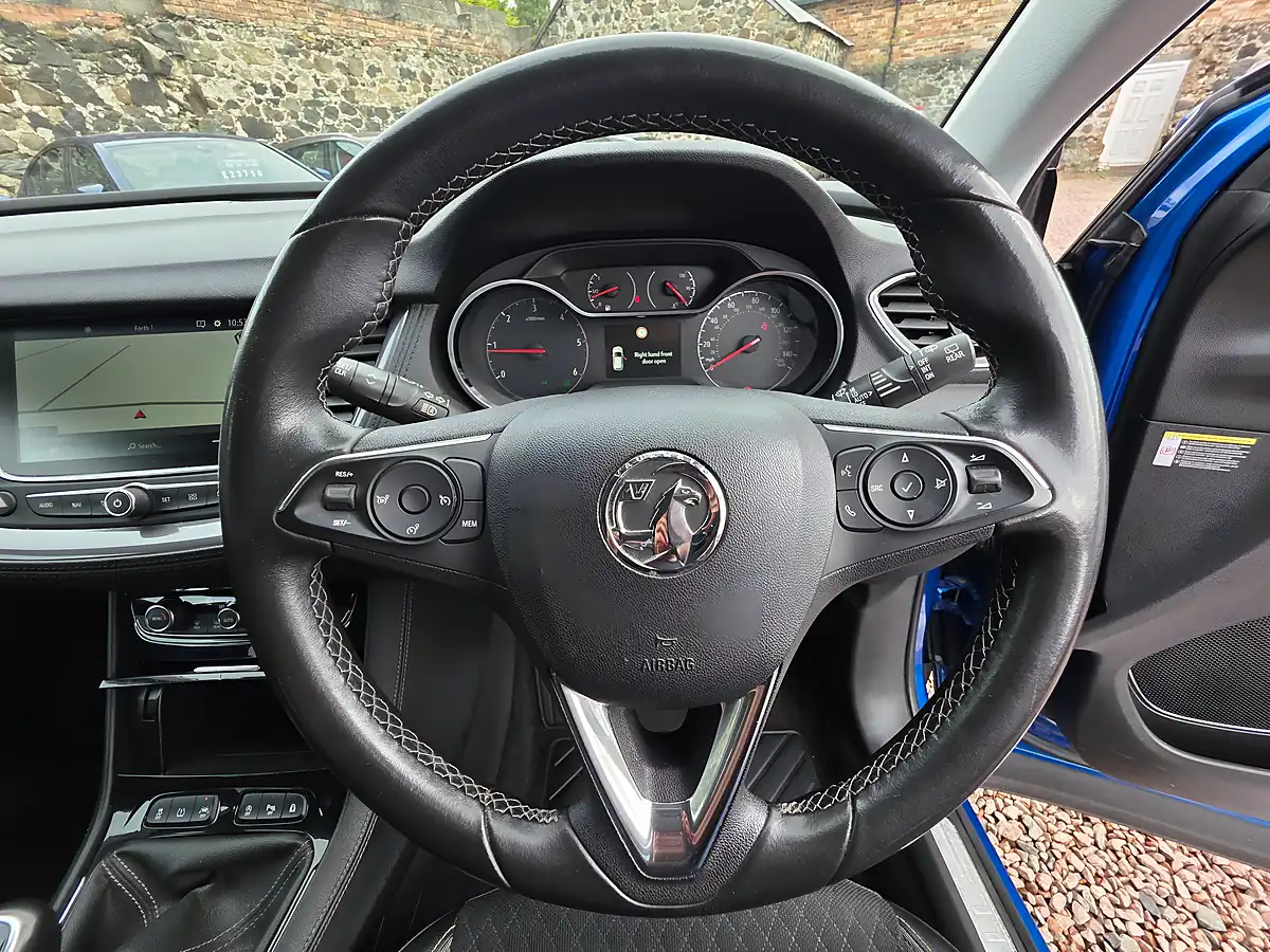 Used 2019 Vauxhall Grandland X Sport Nav Topaz Blue Metallic - Interior and Exterior details 9