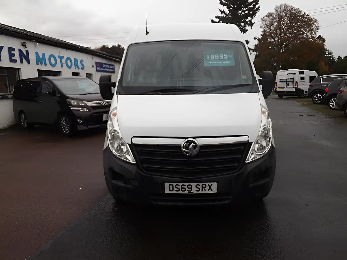 Used 2019 Vauxhall Movano 3500 Panel Van L3 H2 White - Interior and Exterior details 2