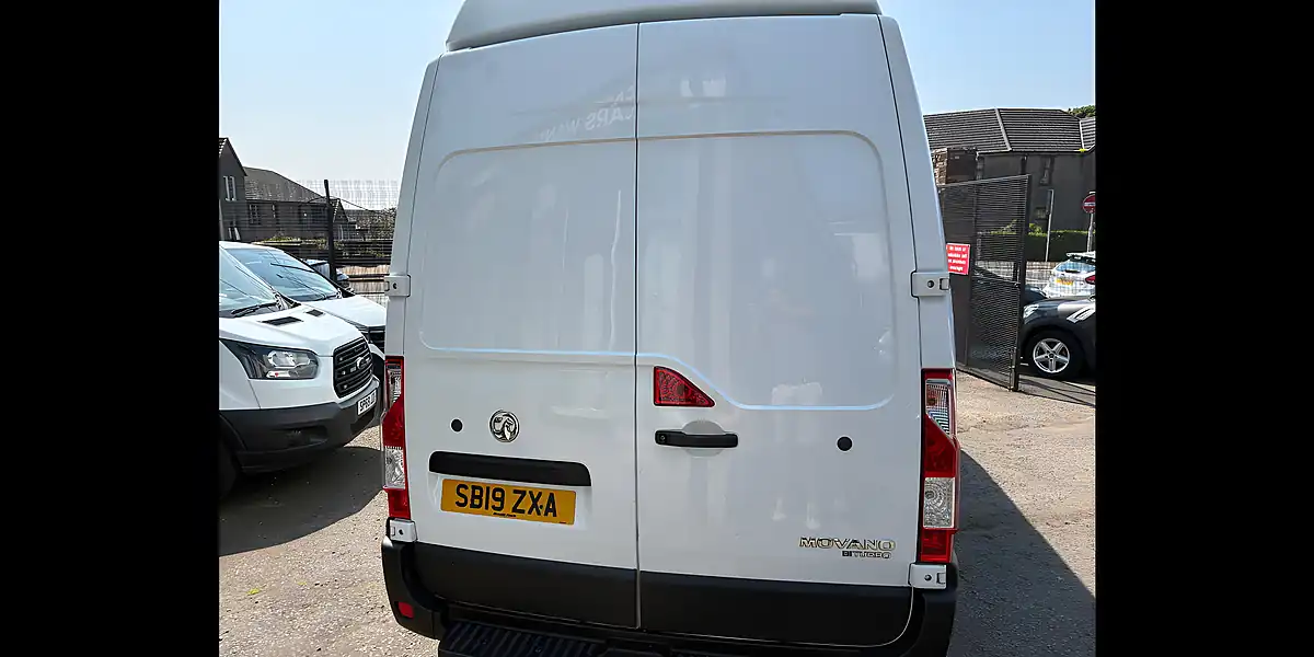 Used 2019 Vauxhall Movano 3500 Panel Van White - Interior and Exterior details 2