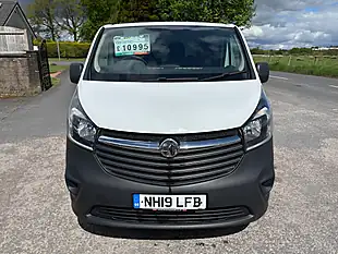 Used 2019 Vauxhall Vivaro 2700 Panel Van L1 H1 White - Interior and Exterior details 10