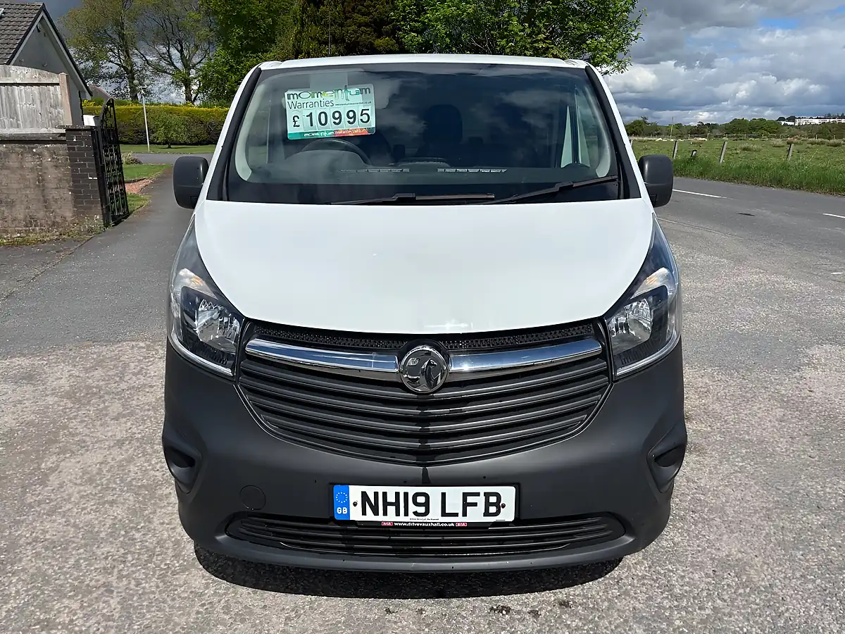 Used 2019 Vauxhall Vivaro 2700 Panel Van L1 H1 White - Interior and Exterior details 10