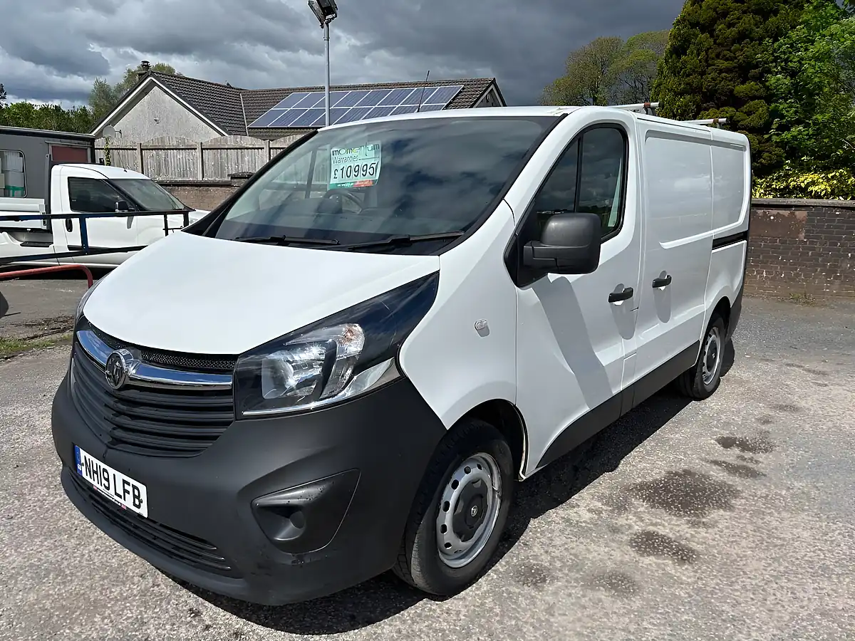 Used 2019 Vauxhall Vivaro 2700 Panel Van L1 H1 White - Interior and Exterior details 9