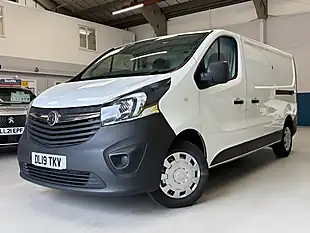 Used 2019 Vauxhall Vivaro 2900 Panel Van L2 H1 White - Interior and Exterior details 3