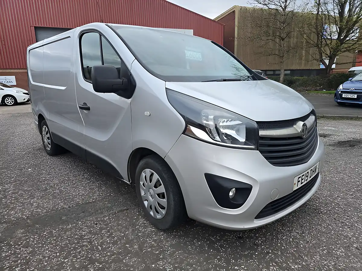 Used 2019 Vauxhall Vivaro 2900 Sportive Silver - Front View