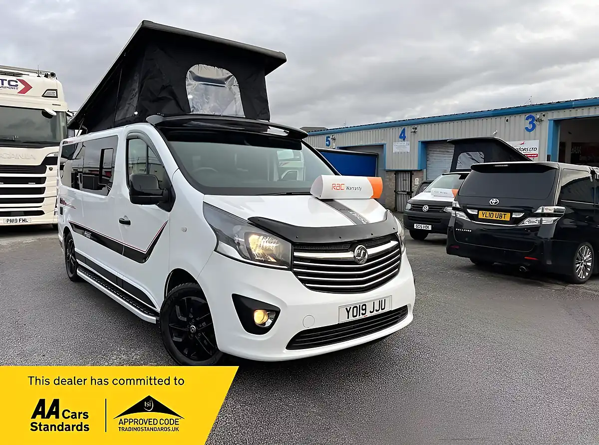 Used 2019 Vauxhall Vivaro Ecotec Limited Edition Nav White - Front View
