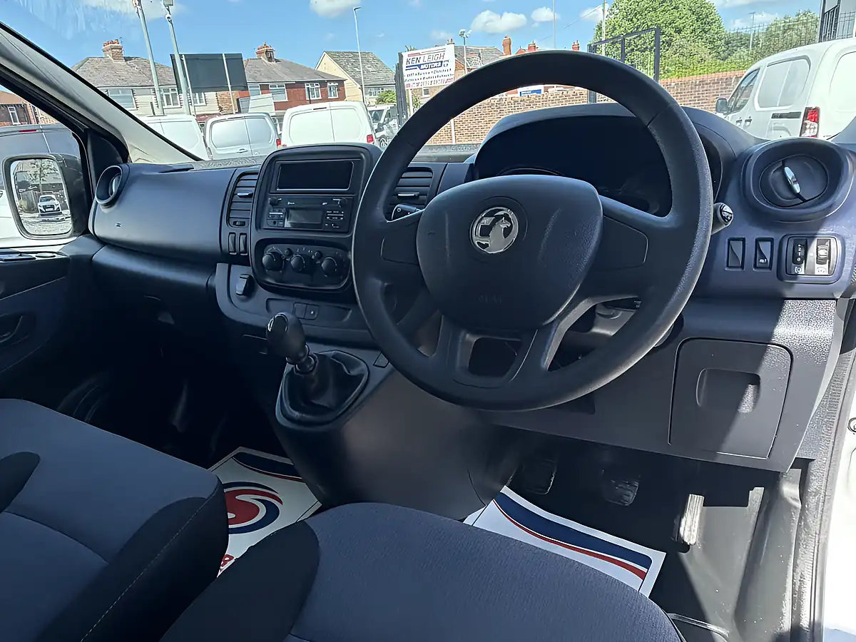 Used 2019 Vauxhall Vivaro L1 H1 (swb) 2900 White - Interior and Exterior details 13