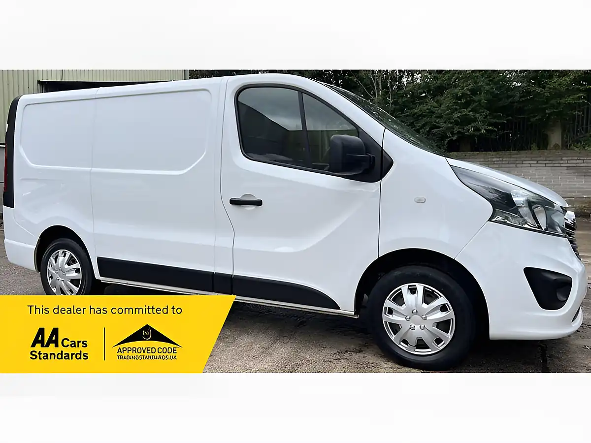 Used 2019 Vauxhall Vivaro Sportive White - Front View