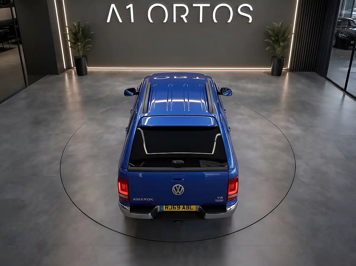Used 2019 Volkswagen Amarok Highline Blue - Interior and Exterior details 2