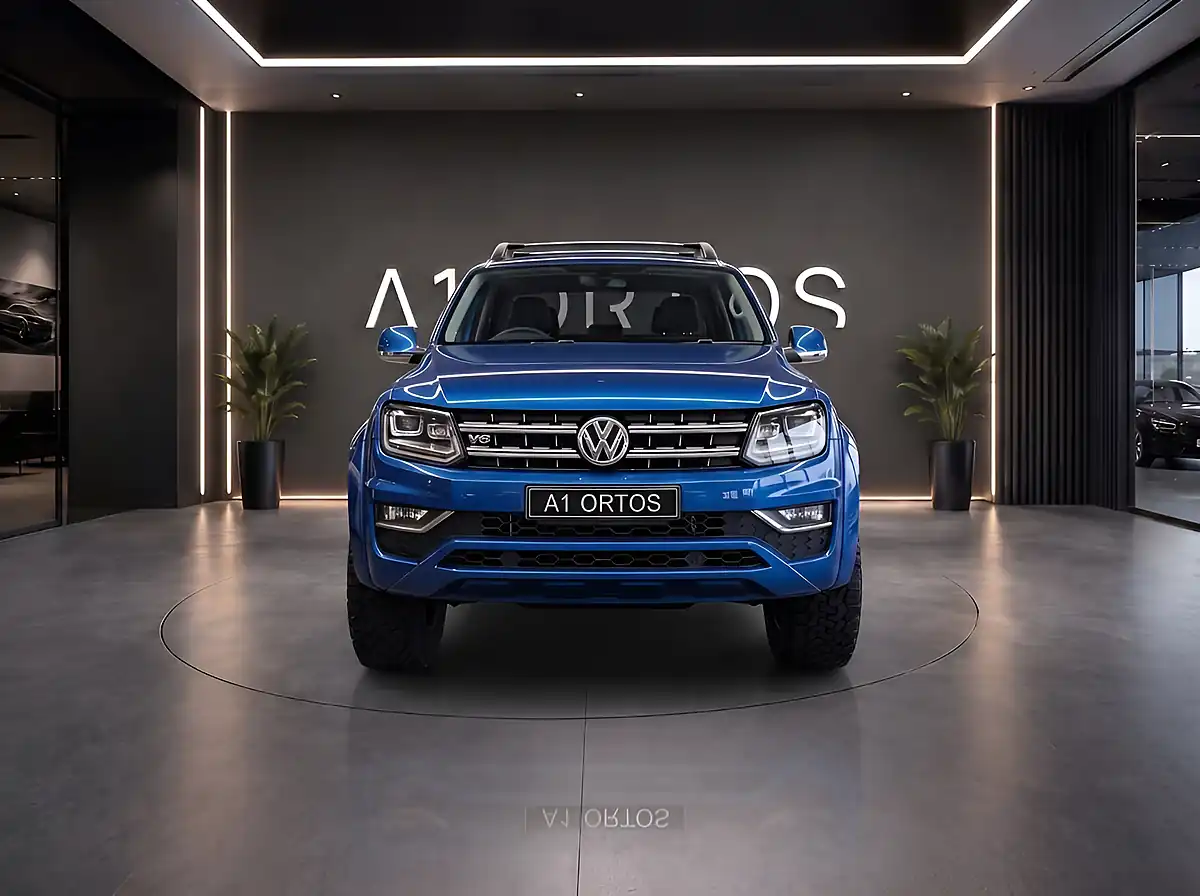 Used 2019 Volkswagen Amarok Highline Blue - Interior and Exterior details 6