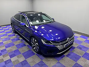 Used 2019 Volkswagen Arteon R-Line Atlantic Blue Metallic - Interior and Exterior details 11