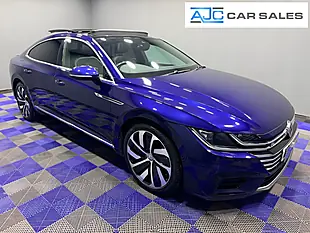 Used 2019 Volkswagen Arteon R-Line Atlantic Blue Metallic - Interior and Exterior details 2