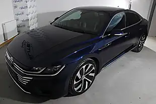 Used 2019 Volkswagen Arteon R-Line Fastback Blue - Interior and Exterior details 12