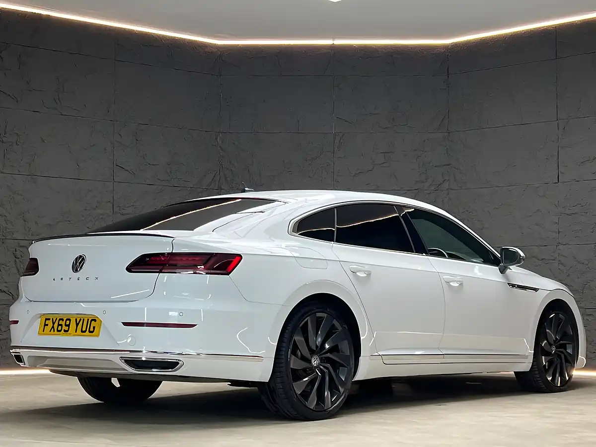 Used 2019 Volkswagen Arteon R-Line White - Interior and Exterior details 14