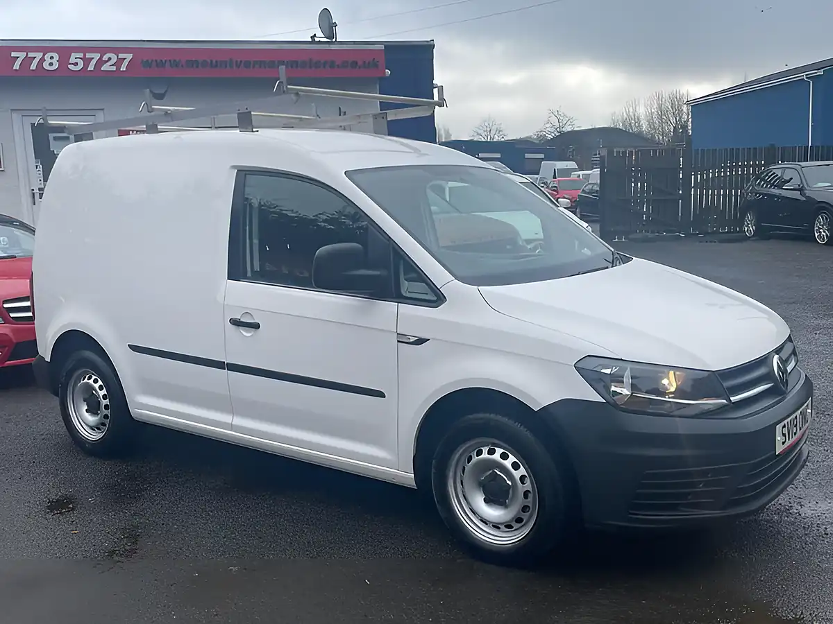 Used 2019 Volkswagen Caddy C20 Startline Swb White - Interior and Exterior details 9