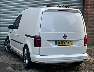 Used 2019 Volkswagen Caddy Highline White - Interior and Exterior details 13