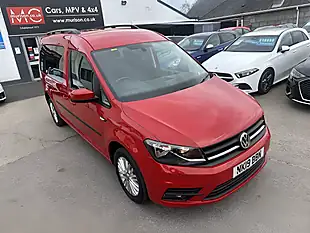 Used 2019 Volkswagen Caddy Maxi C20 Maxi Red - Interior and Exterior details 10