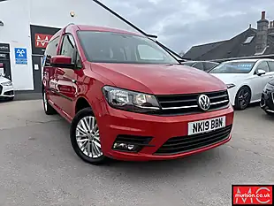 Used 2019 Volkswagen Caddy Maxi C20 Maxi Red - Interior and Exterior details 2