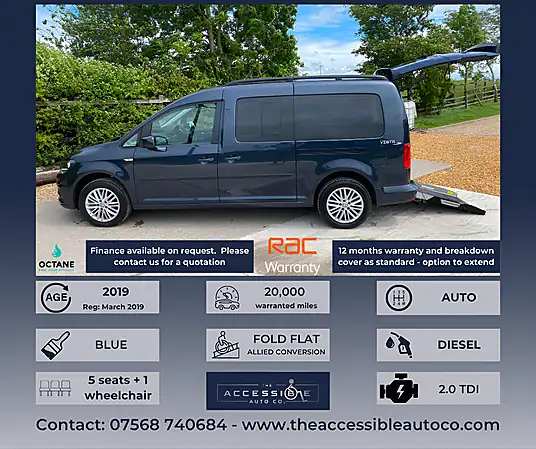 2019 Volkswagen Caddy Maxi Life 2.0 TDI