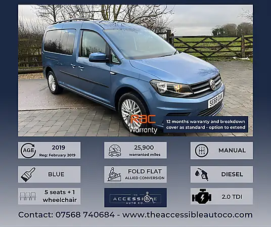 2019 Volkswagen Caddy Maxi Life 2.0 TDI