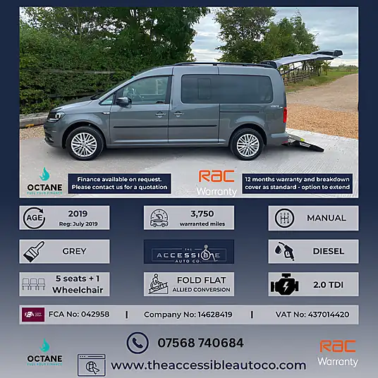 2019 Volkswagen Caddy Maxi Life 2.0 TDi