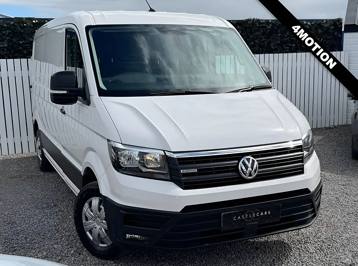 Used 2019 Volkswagen Crafter Trendline White - Front View