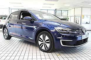 Used 2019 Volkswagen E-Golf Hatchback Atlantic Blue - Interior and Exterior details 10