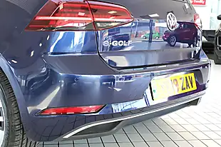 Used 2019 Volkswagen E-Golf Hatchback Atlantic Blue - Interior and Exterior details 16