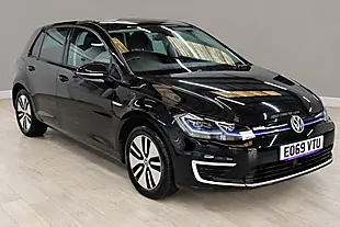 Used 2019 Volkswagen E-Golf Hatchback Black - Interior and Exterior details 5