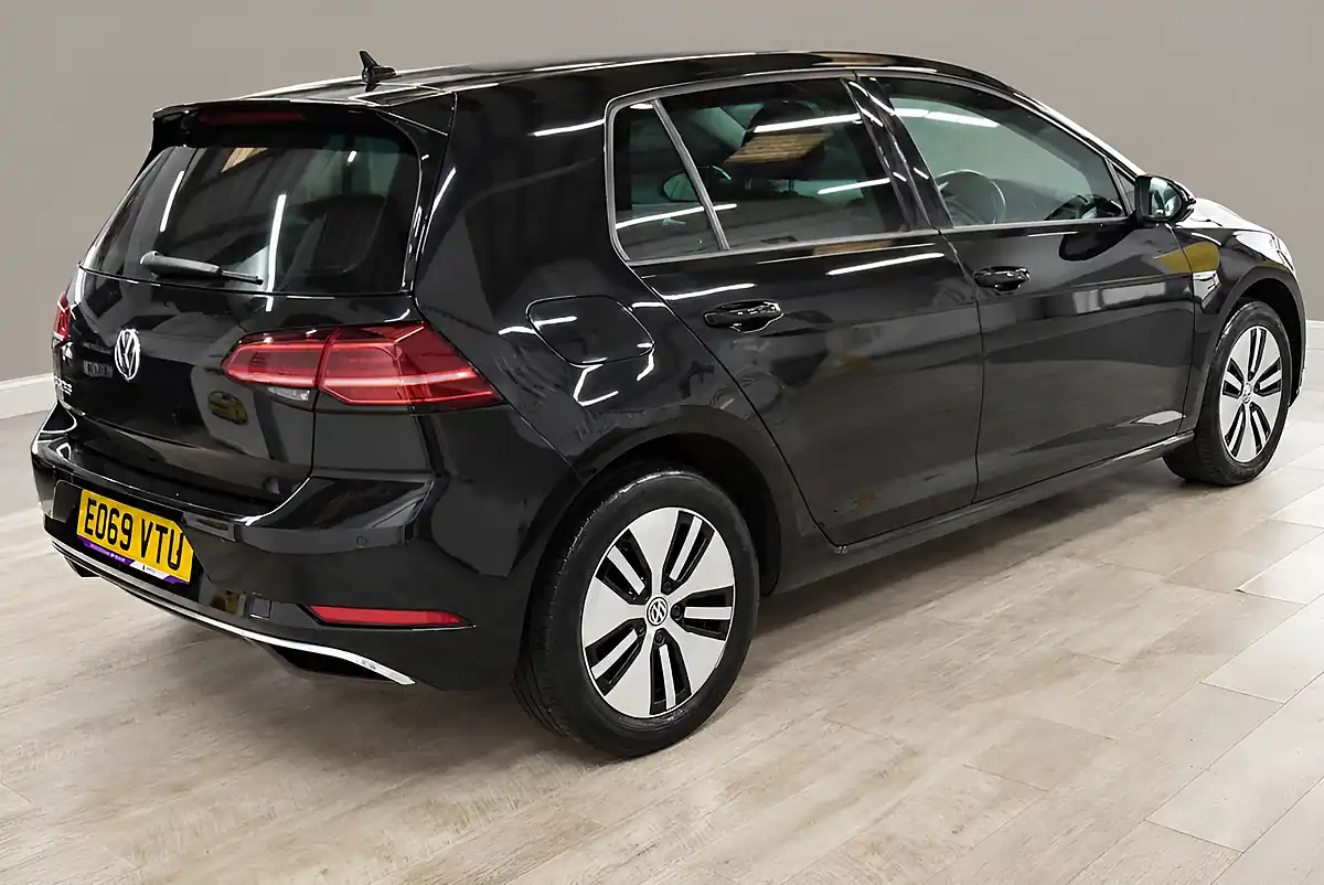 Used 2019 Volkswagen E-Golf Hatchback Black - Interior and Exterior details 6