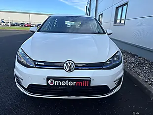 Used 2019 Volkswagen E-Golf Hatchback White - Interior and Exterior details 12