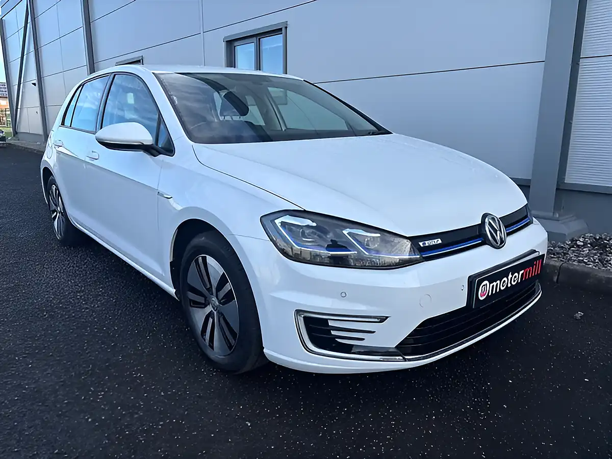 Used 2019 Volkswagen E-Golf Hatchback White - Interior and Exterior details 2