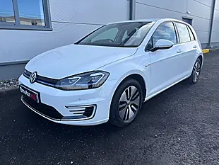 Used 2019 Volkswagen E-Golf Hatchback White - Interior and Exterior details 7