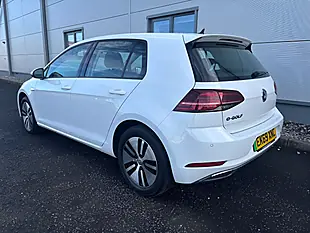 Used 2019 Volkswagen E-Golf Hatchback White - Interior and Exterior details 9